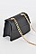 Faux Leather Mini Clutch