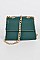 Faux Leather Mini Clutch