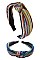 Pack of 12 Assorted Color African Print Headband