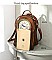 Functional Clock Face Convertible Grab Bag Backpack Shoulder Handbag