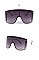 Pack of 12 Temple Frame Shield Sunglasses