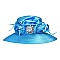 SATIN LADY HAT With Big Rhinestone Center JEWEL satin bow and feathers MEZ2145