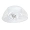 SATIN LADY HAT With LOOPY CENTER RHINESTONES AND DECORATIVE MESH  MEZ2168
