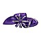 ASYMMETRICAL BRIM LOOPED RHINESTONE HAT