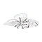 ASYMMETRICAL BRIM LOOPED RHINESTONE HAT