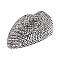 HOT Rhinestone covered Beret Hat