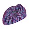 HOT Rhinestone covered Beret Hat