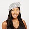 HOT Rhinestone covered Beret Hat