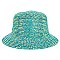 CHROME RHINESTONE STUDDED BUCKET HAT