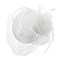 UNIQUE Pillbox SATIN Hat With VEIL