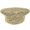 Fashion Crystal Covered Cogic Church Hat