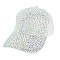 Fashion Rhinestone Cap Two Tone Shine