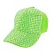 Fashion Rhinestone Cap Two Tone Shine