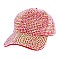 RHINESTONE GEM BASEBALL CAP