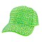 RHINESTONE GEM BASEBALL CAP