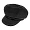 Trendy Felt Flat Newsboy Cap