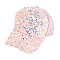 ADJUSTABLE FASHION SPARKLY SEQUIN MESH BACK BASEBALL CAP