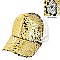 Playful Two Tone Sequin Cap