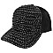 LUXURY RHINESTONES AND PEARLS HIP HOP BASEBALL CAP