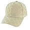 TRENDY SEQUIN ADJUSTABLE BASEBALL CAP