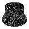 TRENDY GLITTER SEQUIN SPARKLE BUCKET HAT