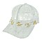 Elegant Lace CAP with CUBAN LINK CHAIN Accent