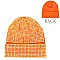 Trendy HALF Rhinestone Covered Fashion Women Knitted Beanie