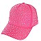 STYLISH RHINESTONE STUDDED BASEBALL CAP