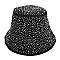 CRYSTAL STUDDED BUCKET HAT