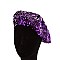 Sequins Covered French Beret
