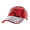 Sequin and Rhinestones Fashion Cap