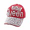 "QUEEN" Rhinestone Cap