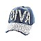 "DIVA" Rhinestone Cap