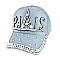 PARIS Rhinestone Vintage Cap