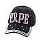 "Pink Ribbon" Awareness "Hope" Symbol Fashion Denim Cap