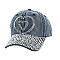 "HEART" Symbol Rhinestone Cap MEZ888