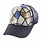 Geometrical Sequin Fashion Cap