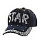 FASHION STAR STONE DENIM CAP