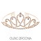 ELEGANT MED Cubic Zirconia TIARA