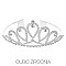 ELEGANT MED Cubic Zirconia TIARA