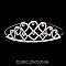 ELEGANT TEARDROP CUBIC ZIRCONIA TIARA