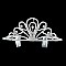 ELEGANT CUBIC ZIRCONIA TIARA SLHTCZ7146