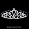 ELEGANT LOTUS CUBIC ZIRCONIA TIARA SLHTCZ7147