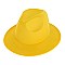 FASHIONABLE SOLID COLOR FEDORA HAT