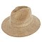 FASHIONABLE CORDUROY WIDE BRIM FEDORA HAT