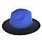 Gradual Shading Fedora Hat for Women