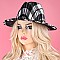 PLAID PRINT Fedora Hat for Women