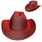 FASHIONABLE GLITTERING COWBOY HAT