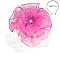 Classy Round Lace Fascinator W/loopy SLHTH2108