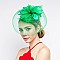 Fashionable Headband/pin with Large Mesh W/feather SLHTH2117